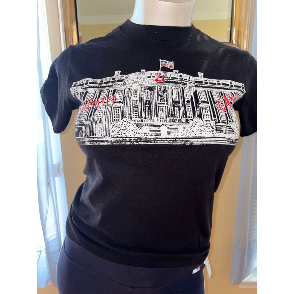 21 Savage American Dream Tour 2024 T-Shirt Black Slaughter Gang Small